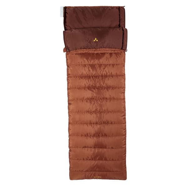 Vaude Makuupussi Alpsee 400 Dwn Punainen Long / Left Zipper