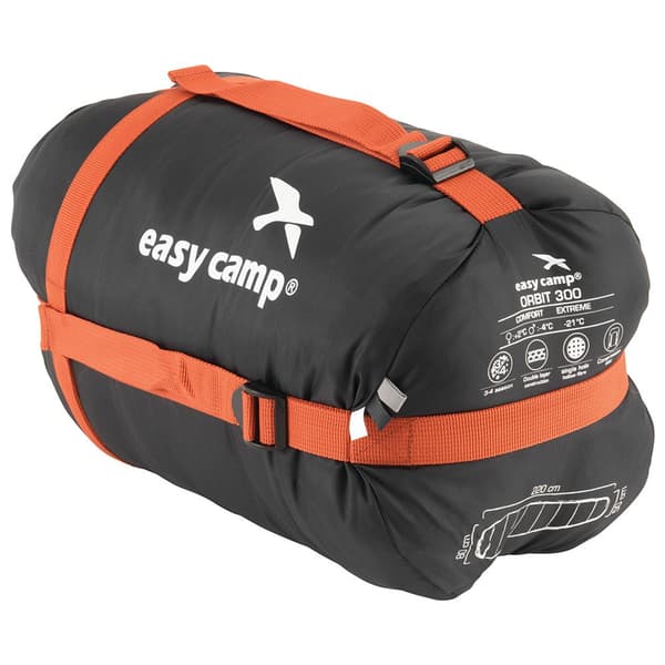 Easycamp Sovsäck Orbit 300-4º Lila Regular / Left Zipper
