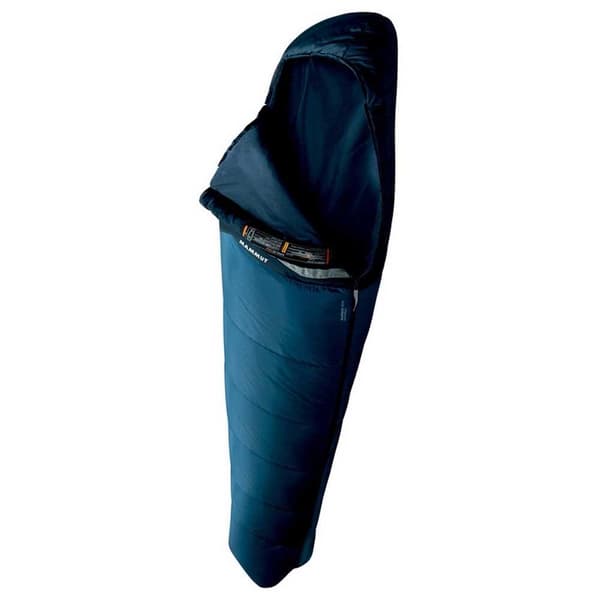 Mammut Makuupussi Nordic Oti Spring 195 Sininen Long / Left Zipper