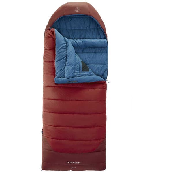 Nordisk Sovepose Puk -2ºc Blanket Rød Long / Left Zipper