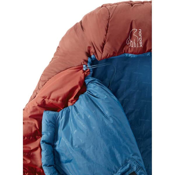 Nordisk Sovsäck Puk +10ºc Blanket Röd Long / Left Zipper