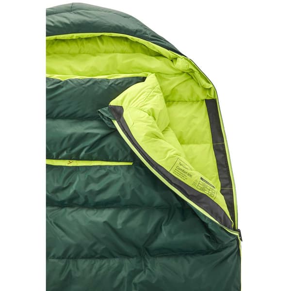 Nordisk Tension Comfort 600 Grøn Short / Left Zipper