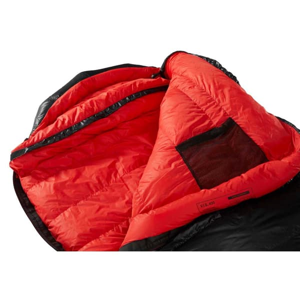 Nordisk Vib 400 Svart Short / Left Zipper