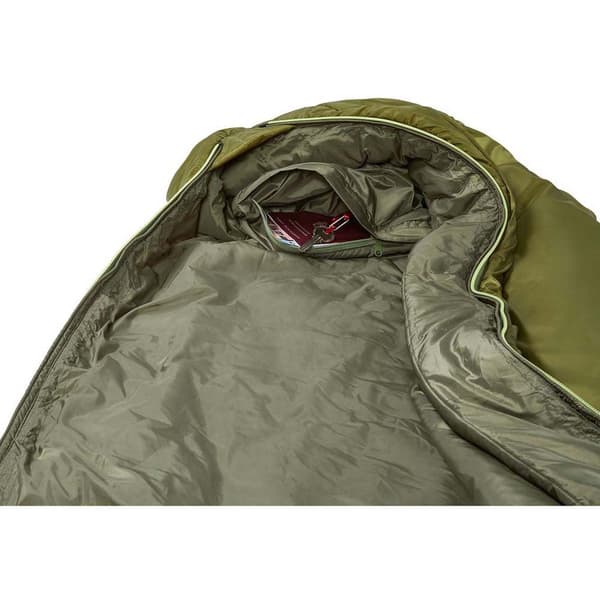Vaude Sovepose Selun 800 Syn Grøn Long / Left Zipper