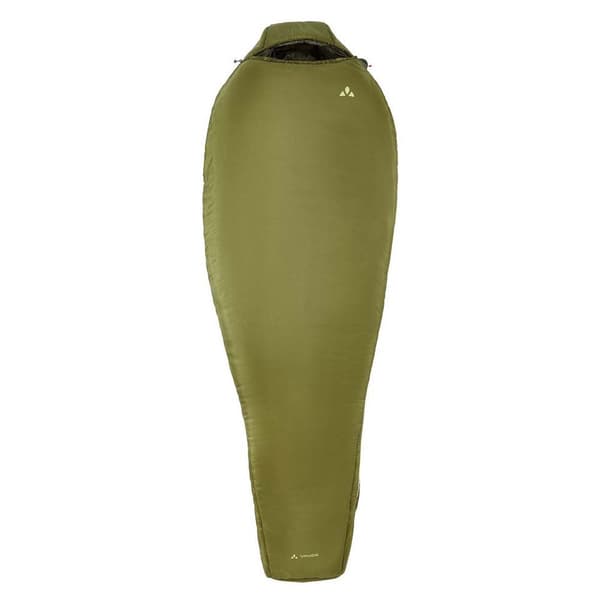Vaude Sovepose Selun 800 Syn Grøn Long / Left Zipper