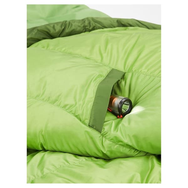 Marmot Makuupussi Hydrogen M14402 Vihreä Regular / Left Zipper