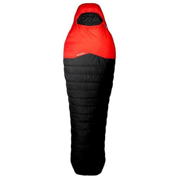 Mammut Sovepose Nordic Down 180 Sort Regular / Right Zipper
