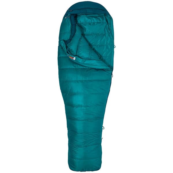 Marmot Naisen Makuupussi Micron 25 Sininen Regular / Left Zipper