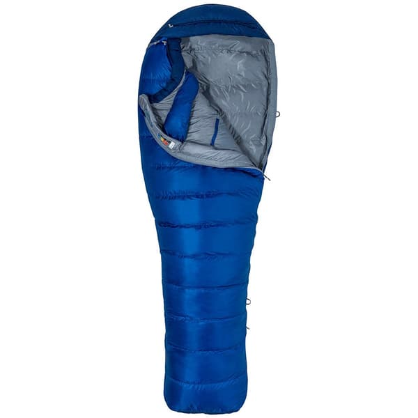 Marmot Sovepose Micron 15 Blå Regular / Left Zipper