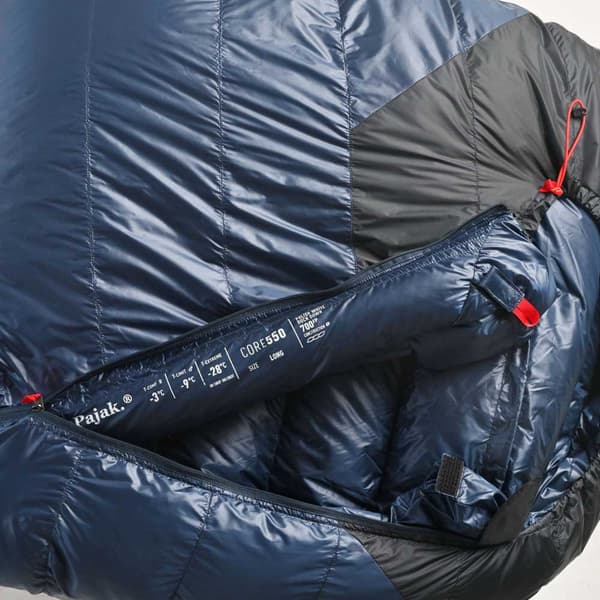 Pajak Sovepose Core 550 Blå Regular / Left Zipper