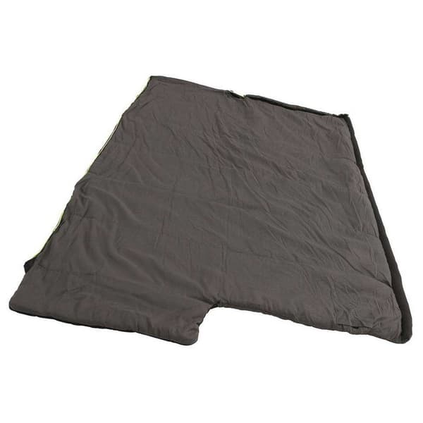 Outwell Makuupussi Celebration Lux 4ºc Musta,Harmaa Long / Left Zipper