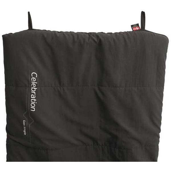 Outwell Makuupussi Celebration Lux 4ºc Musta,Harmaa Long / Left Zipper
