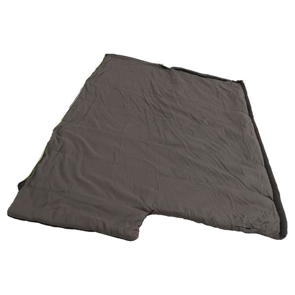 Outwell Makuupussi Celebration Lux 4ºc Musta,Harmaa Long / Left Zipper