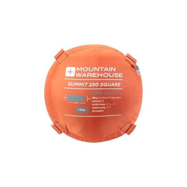 Mountain Warehouse Summit 250 Right Zip Winter Sleeping Bag