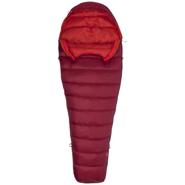 Marmot Sovepose Micron 40 Rød Regular / Left Zipper