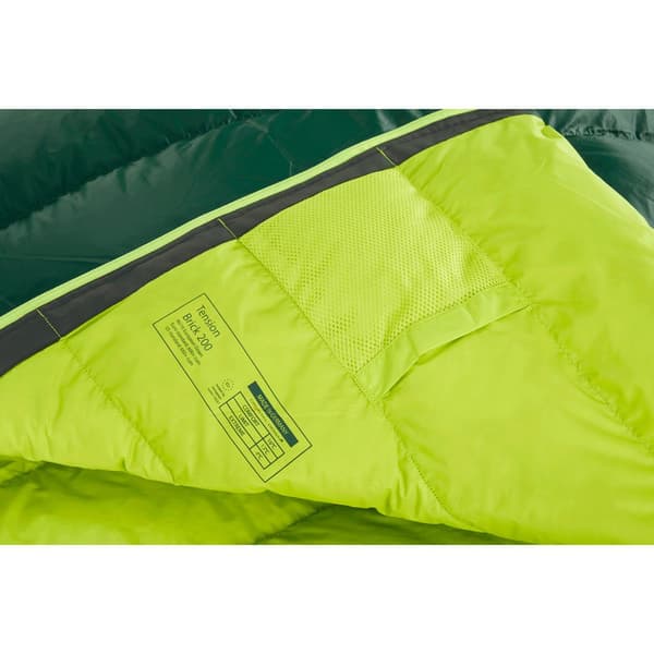 Nordisk Tension Brick 200 Vihreä Regular / Left Zipper