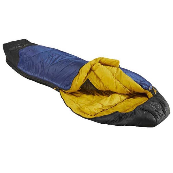 Nordisk Makuupussi Puk -2ºc Sininen Regular / Left Zipper