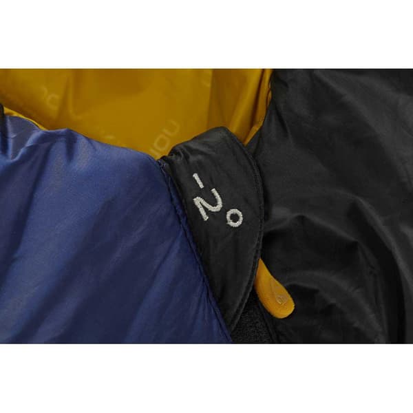 Nordisk Makuupussi Puk -2ºc Sininen Regular / Left Zipper