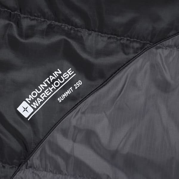 Mountain Warehouse Summit 250 Right Zip Winter Mummy Sleeping Bag