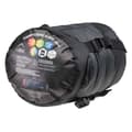 Miniatyrbild 3 av 3: Elbrus Sovsäck Carrylight Ii 600 Svart Regular / Right Zipper