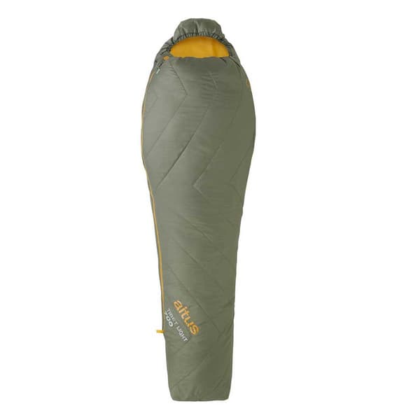 Altus Makuupussi Tibet Light H30 Harmaa Long / Right Zipper