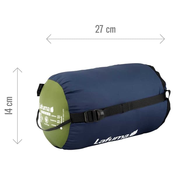 Lafuma Sovepose Active 10°c Xl Grøn Extra Long / Left Zipper