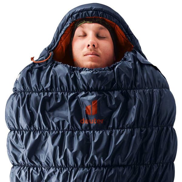 Deuter Makuupussi Exosphere 0° El Sininen Long / Left Zipper
