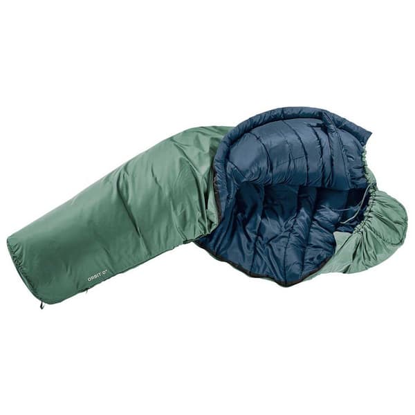 Deuter Makuupussi Orbit 0° Vihreä Regular / Left Zipper