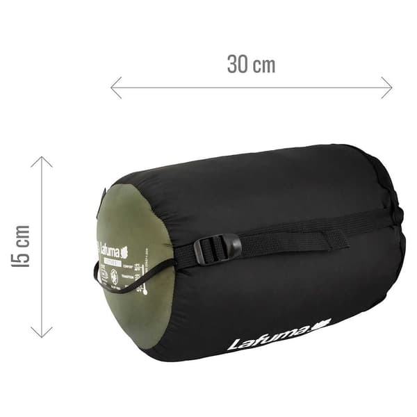 Lafuma Sovepose Active 5°c Grøn Long / Left Zipper