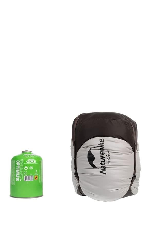 sovsäck snowbird xl 800 nh20yd001-smoke-brun-höger
