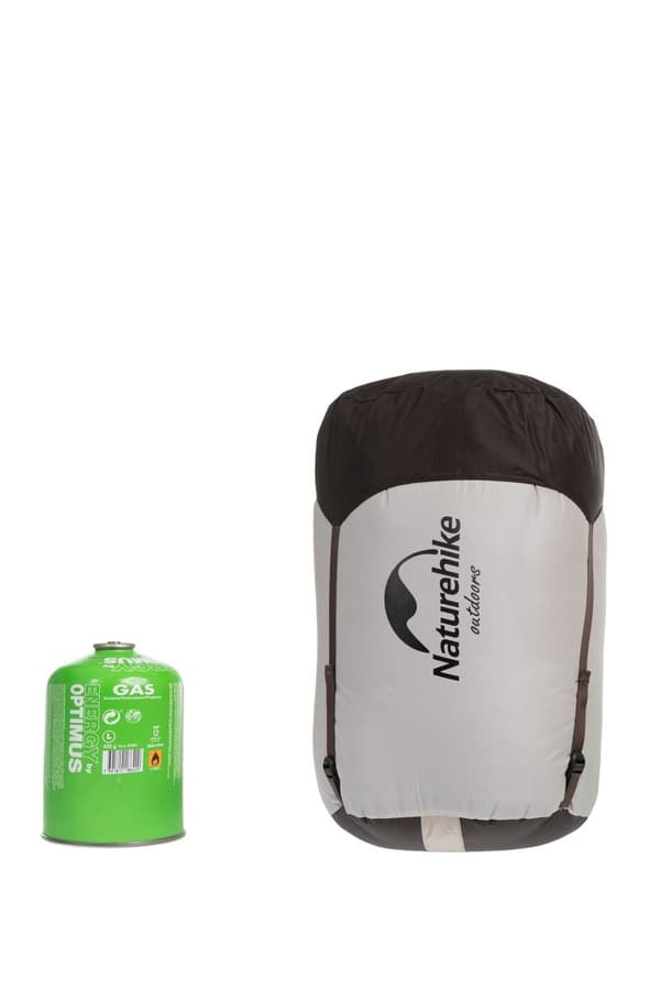 sovsäck snowbird xl 800 nh20yd001-smoke-brun-höger