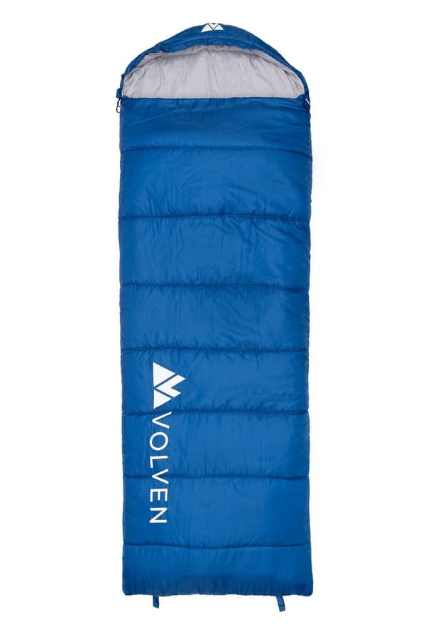 sovepose camper-blå