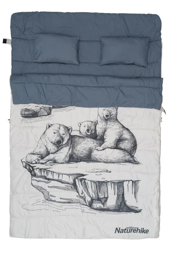 Dobbelt sovepose nh21msd06-polar bear