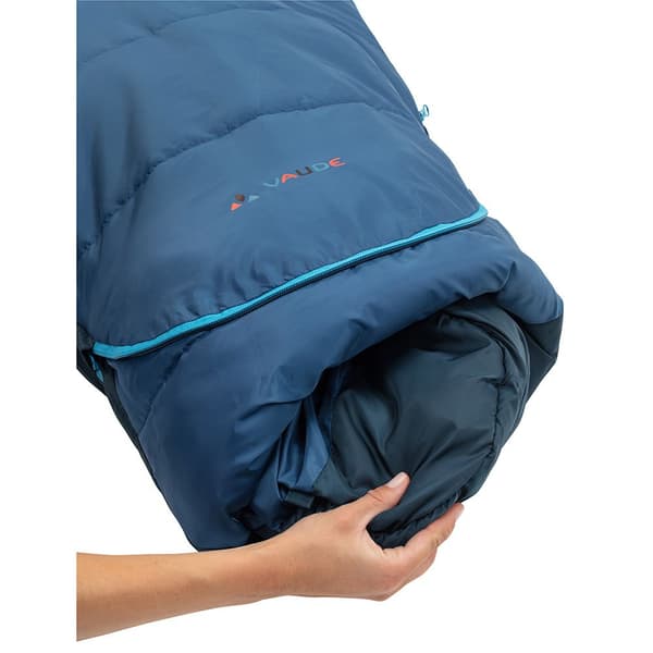 Vaude Makuupussi Kobel Adjust 500 Ii Sininen Regular / Left Zipper