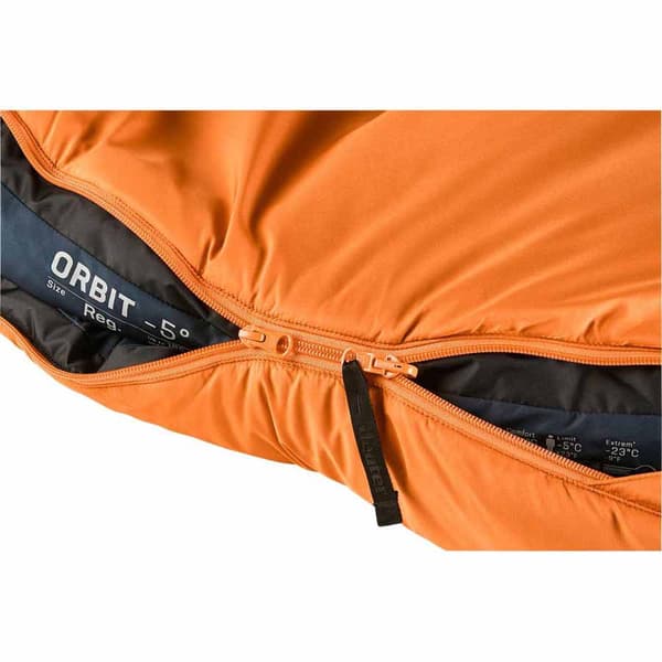 Deuter Sovsäck Orbit-5° Reg Orange Regular / Right Zipper