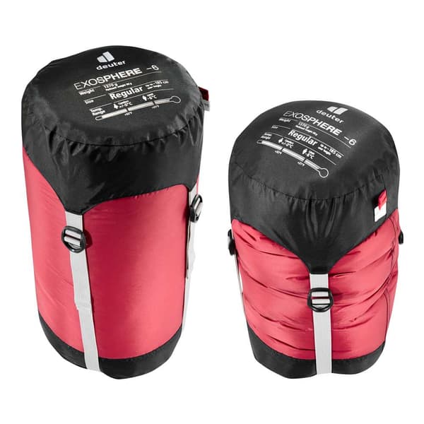 Deuter Makuupussi Eksosfääri-6° Violetti Regular / Left Zipper
