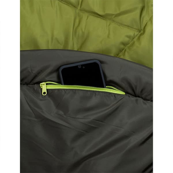 Vaude Sovepose Sioux 100 Ii Grøn Regular / Left Zipper