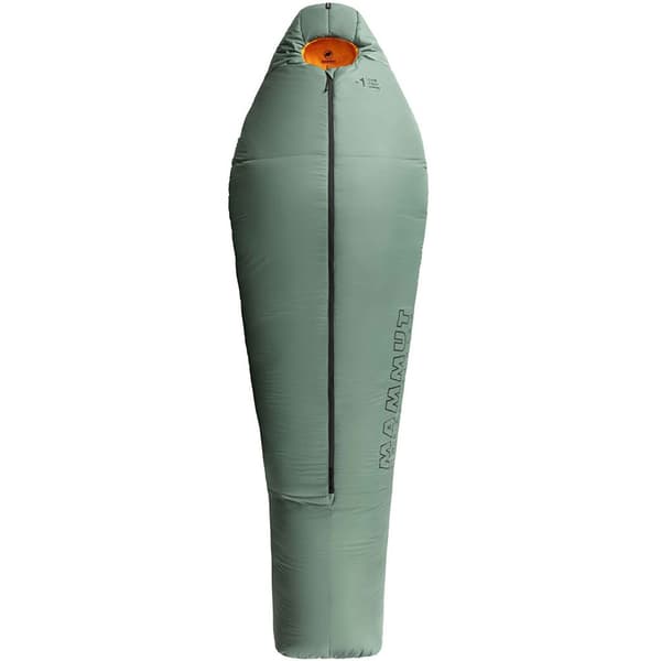 Mammut Sovsäck Komfortfiber-1ºc Grönt Long / Central Zipper