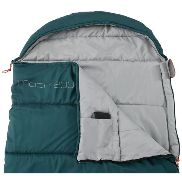 Easycamp Makuupussi Moon 200 2º Vihreä Regular / Left Zipper