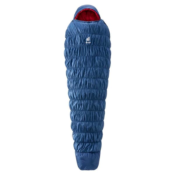 Deuter Makuupussi Eksosfääri-10° Sininen Regular / Left Zipper