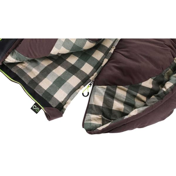 Outwell Makuupussi Camper Supreme Ruskea Long / Left Zipper
