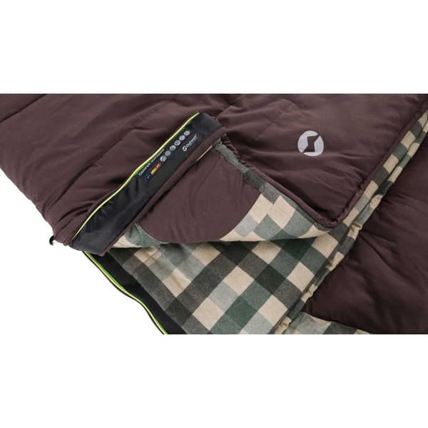 Outwell Makuupussi Camper Supreme Ruskea Long / Left Zipper