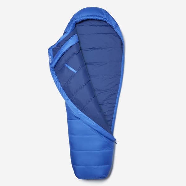 Marmot Sovepose Lost Coast 15 Blå Regular / Left Zipper