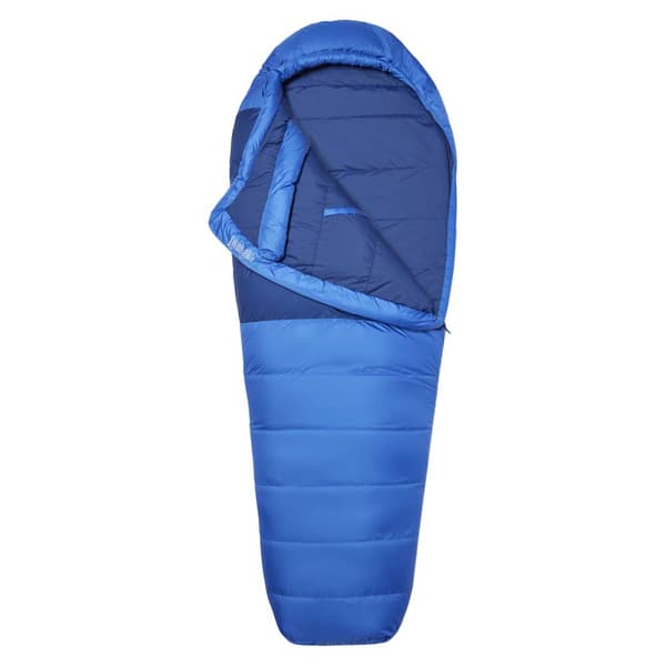 Marmot Sovepose Lost Coast 15 Blå Regular / Left Zipper
