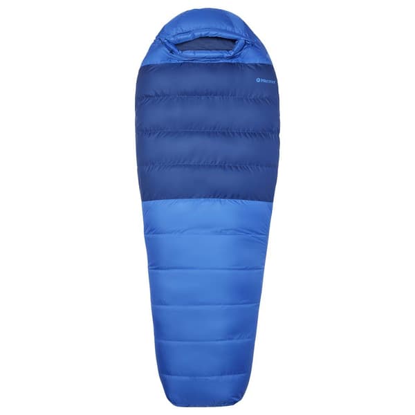 Marmot Sovepose Lost Coast 15 Blå Regular / Left Zipper