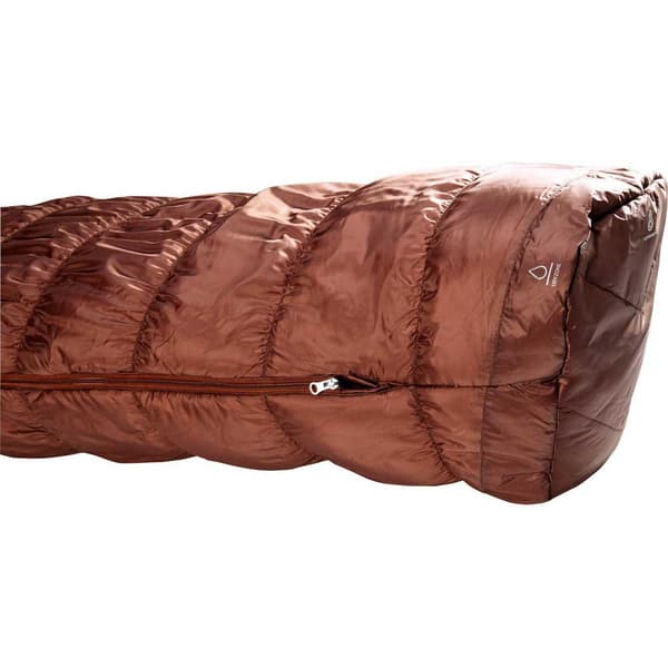 Deuter Sovsäck Exosfär-6° Brun Regular / Right Zipper