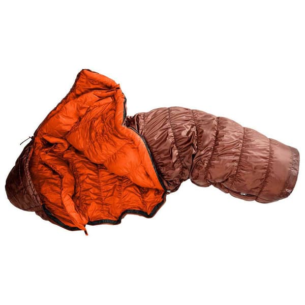 Deuter Sovsäck Exosfär-6° Brun Regular / Right Zipper