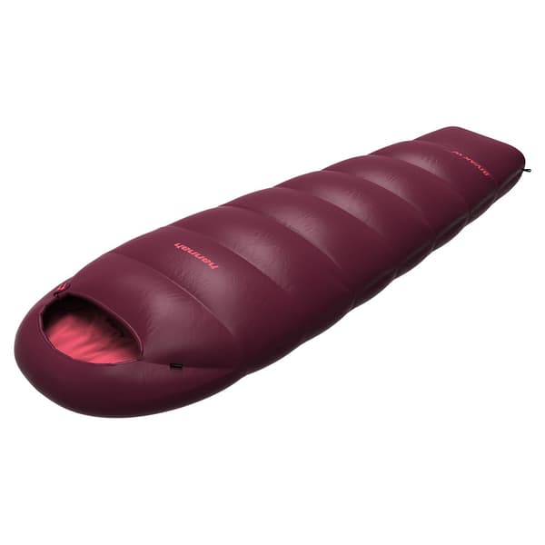 Hannah Naisen Makuupussi Bivak 240 Violetti 175 cm / Right Zipper