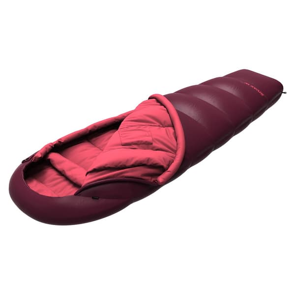 Hannah Naisen Makuupussi Bivak 240 Violetti 175 cm / Right Zipper