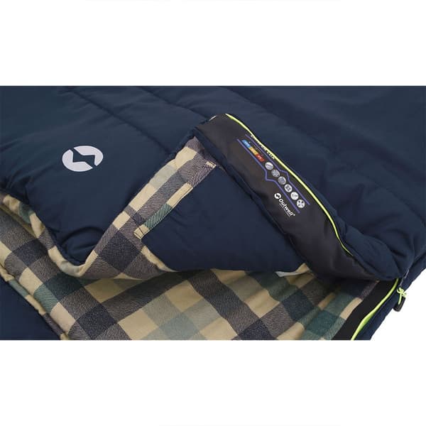 Outwell Sovepose Camper Lux Blå Long / Right Zipper